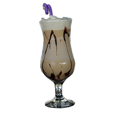 321) Iced coffee with ice-cream